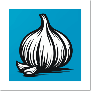 Garlic Posters and Art